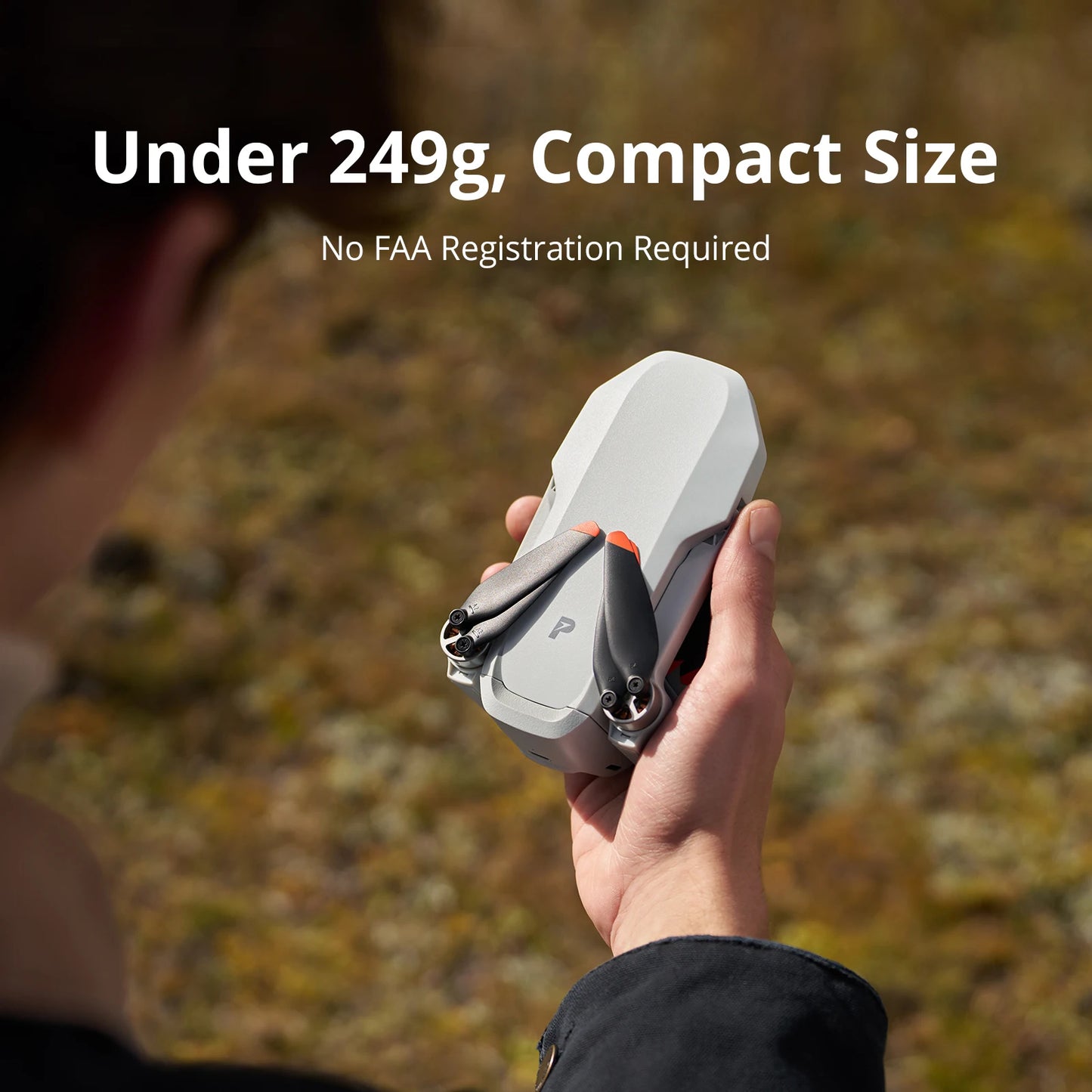 ATOM 2 Camera Drone, 4K HDR Video, 8K Photo, 3-Axis Gimbal, Under 249g, Vertical Shooting,10-KM, AI Night Shot, AI Tracking